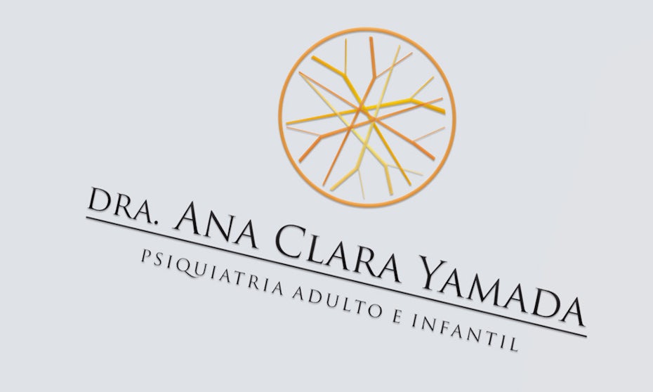 Logo with abstract lines
