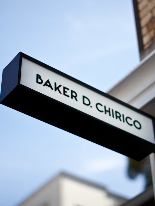 Baker D. Chirico sign