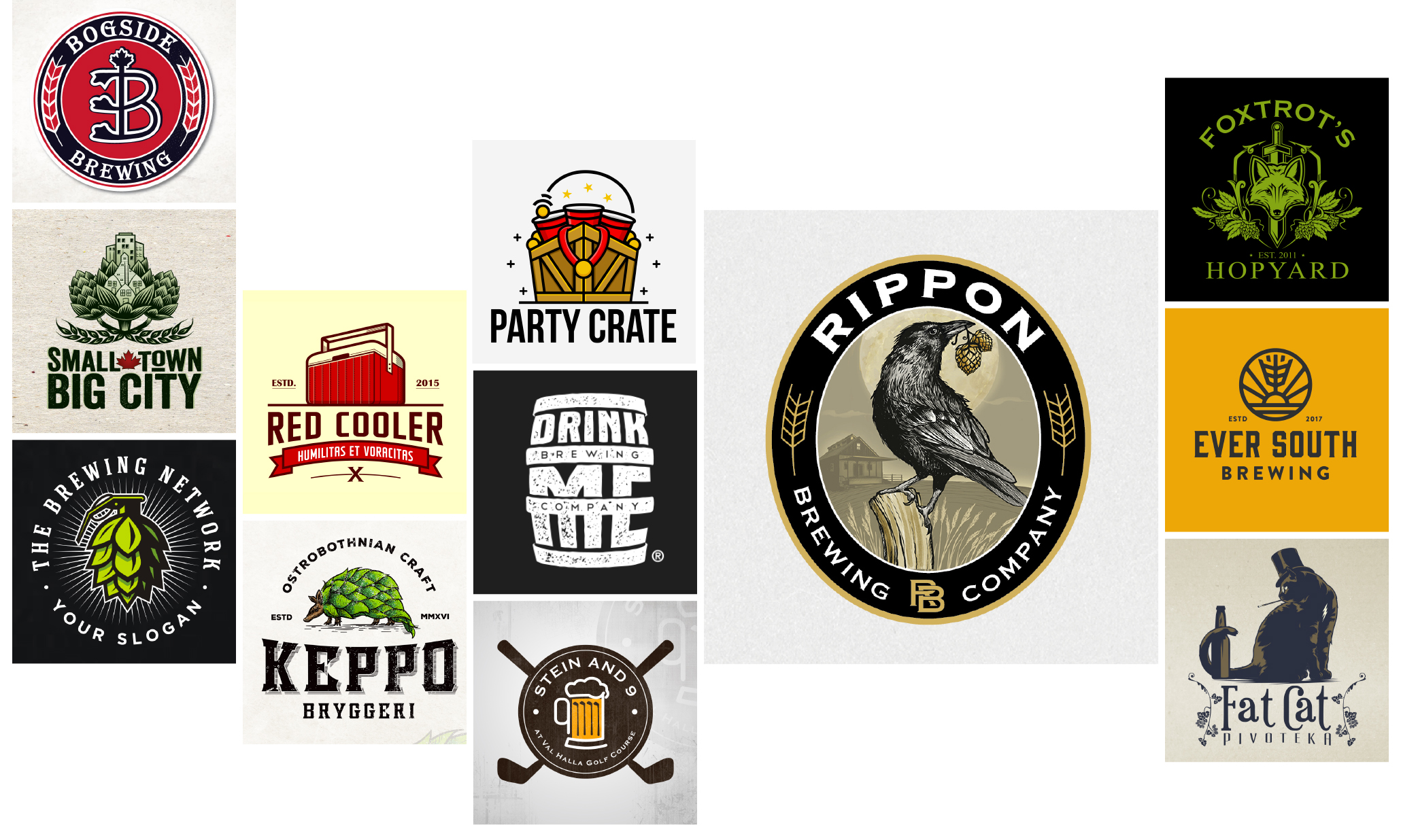 47 beer and brewery logos to drink in