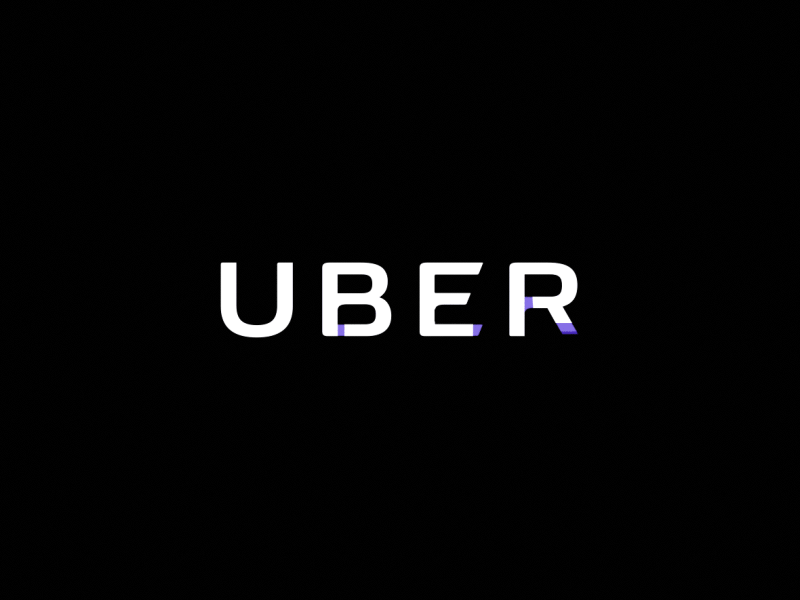 Uber logo gif