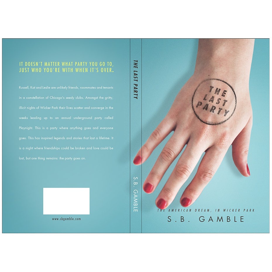 The Last Party book cover design