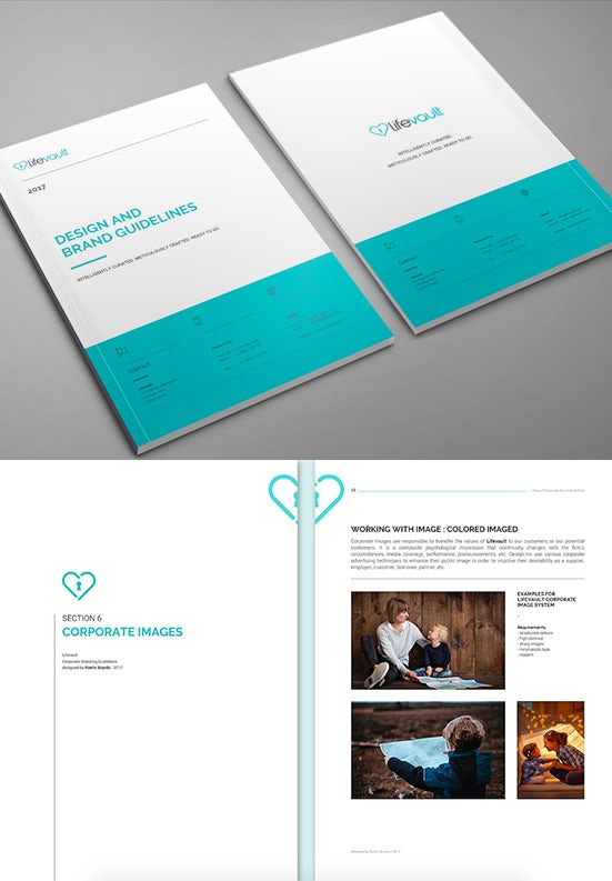 LifeVault brand style guide
