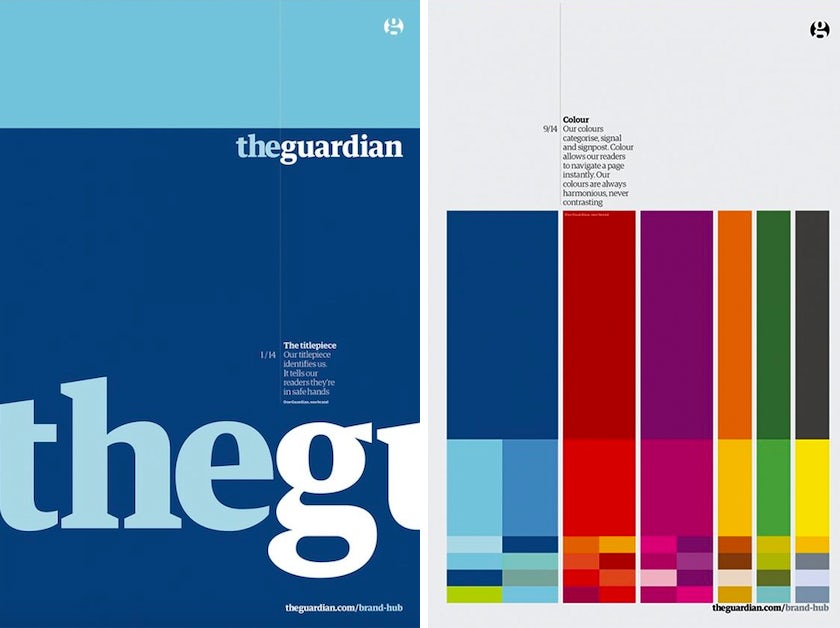 THE GUARDIAN brand style guide