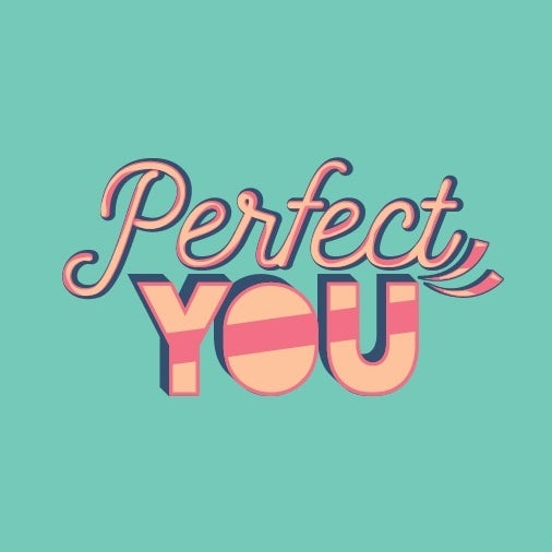 Display font for Perfect You.
