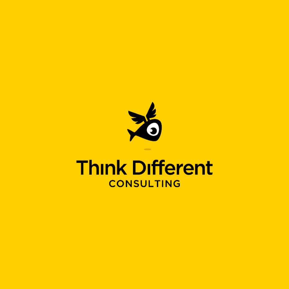 Think Different logo design