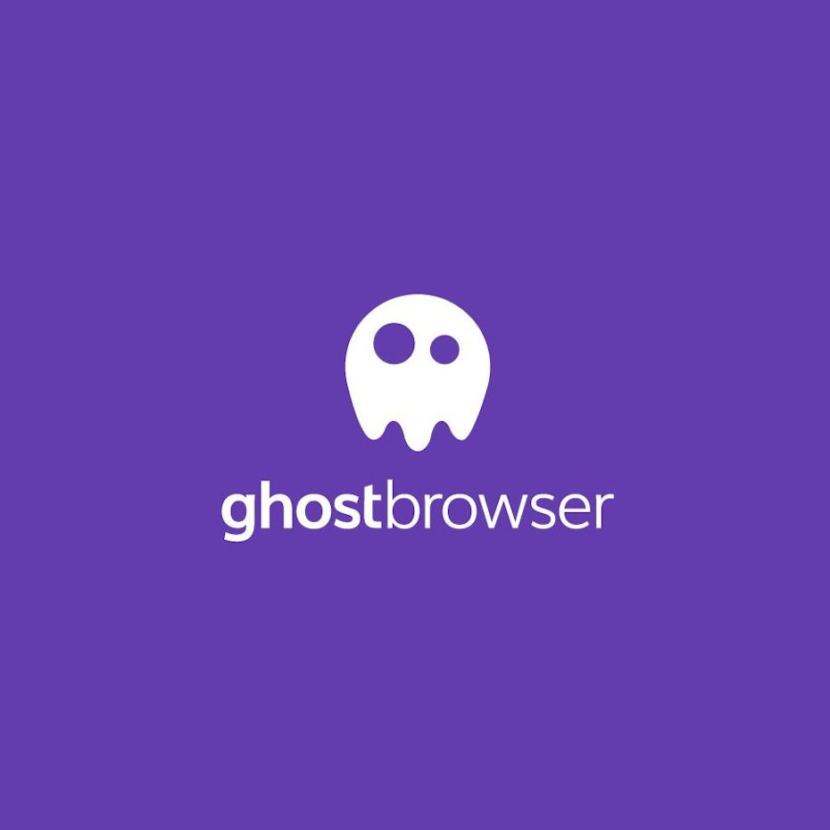 Logo design for ghostbrowser