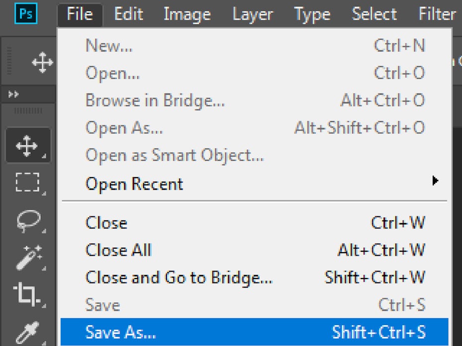 Save as Illustrator