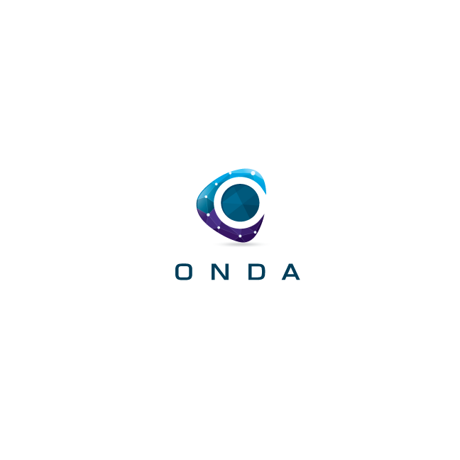 A geometric logo design