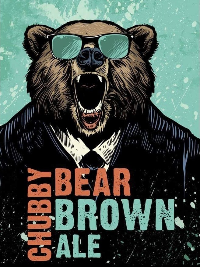 Chubby Bear Brown Ale logo