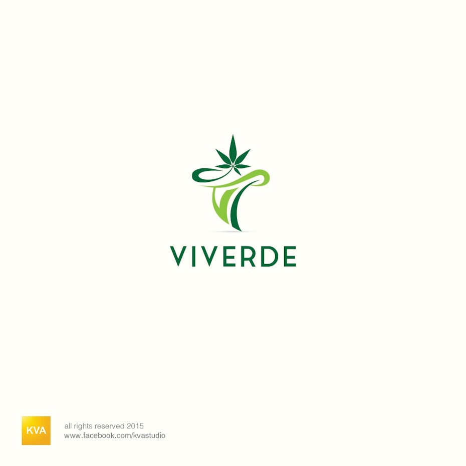 Healthy lifestyle logo