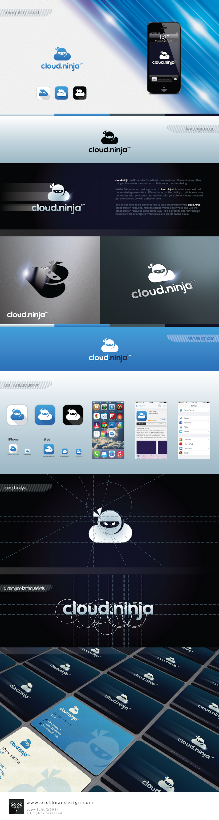 Cloud Ninja business card