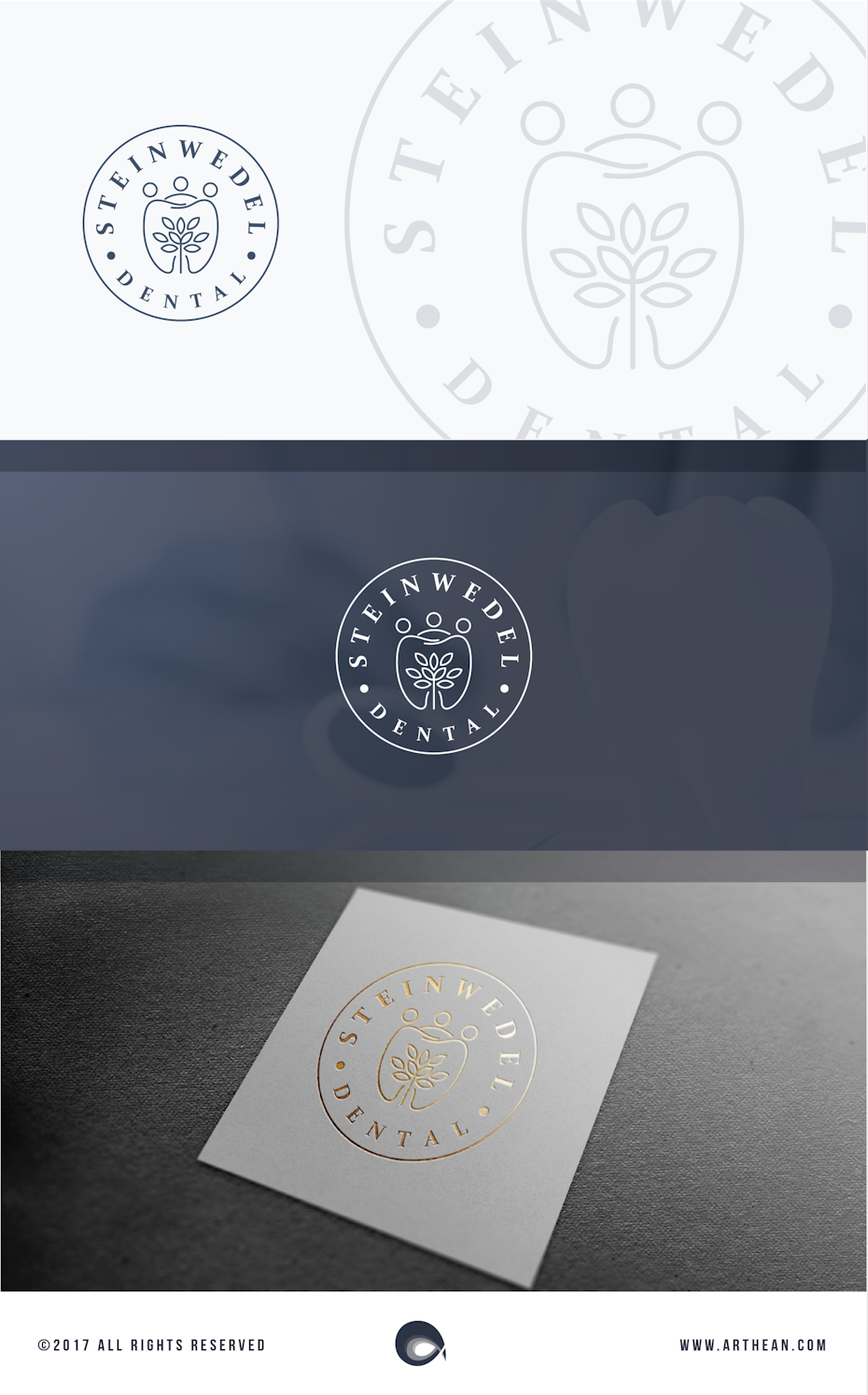 Steinwedel Dental business card