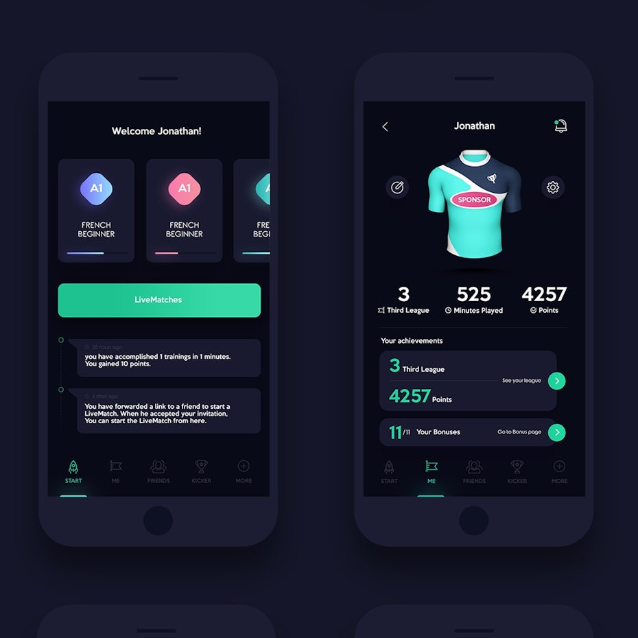 An app design