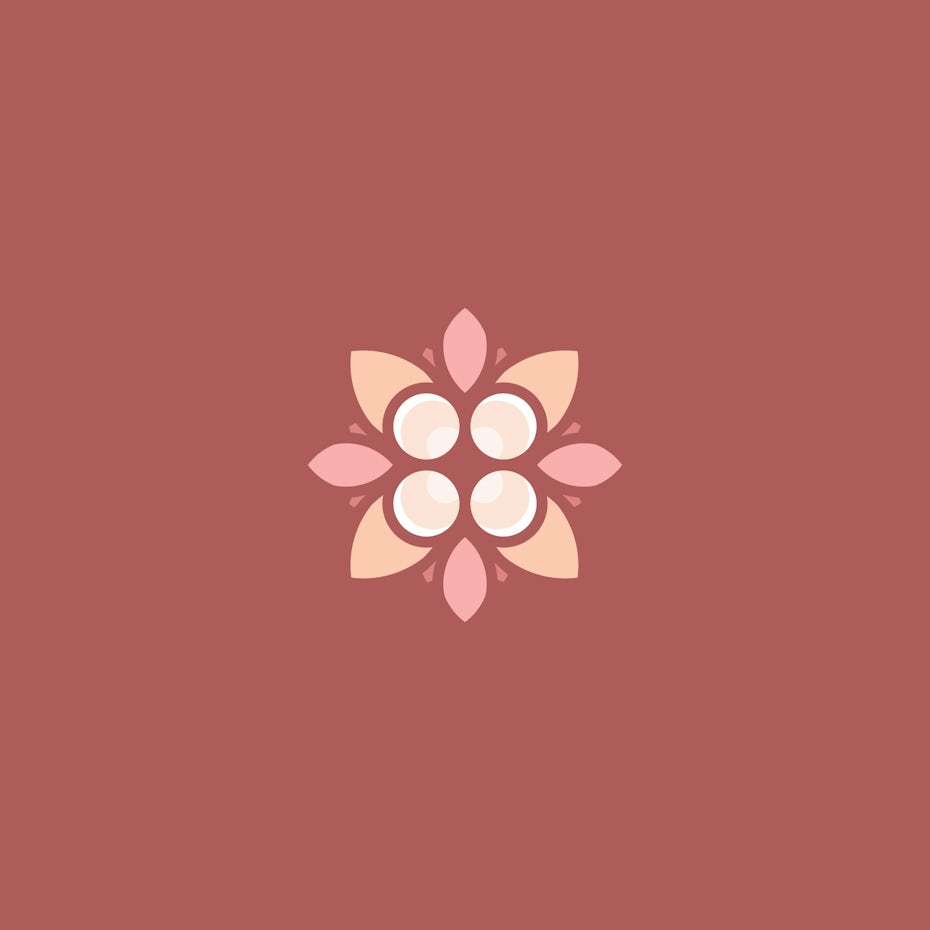 88 flower logo