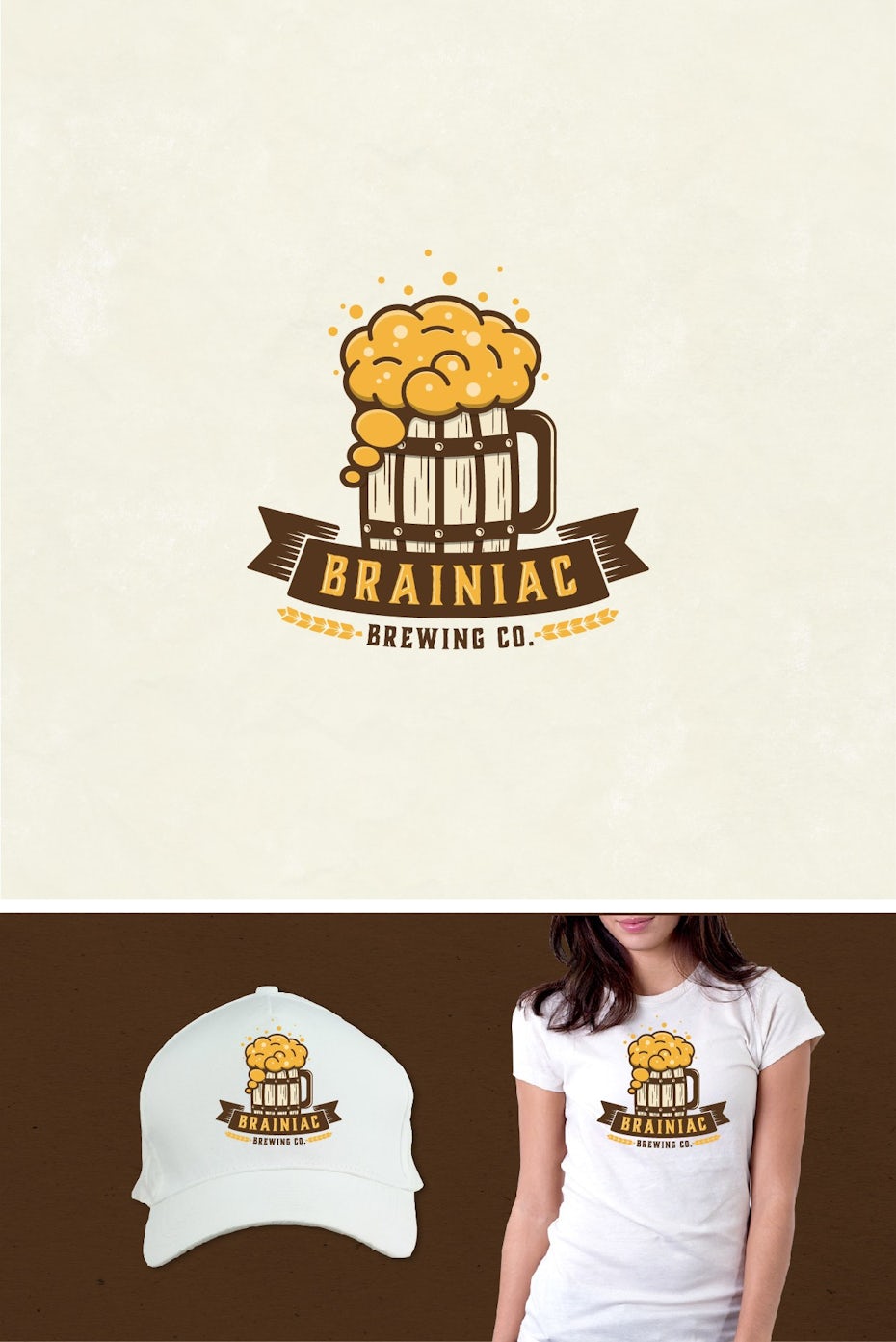 Brainiac Brewing Co. logo