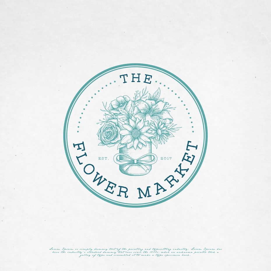 The Flower Market logo