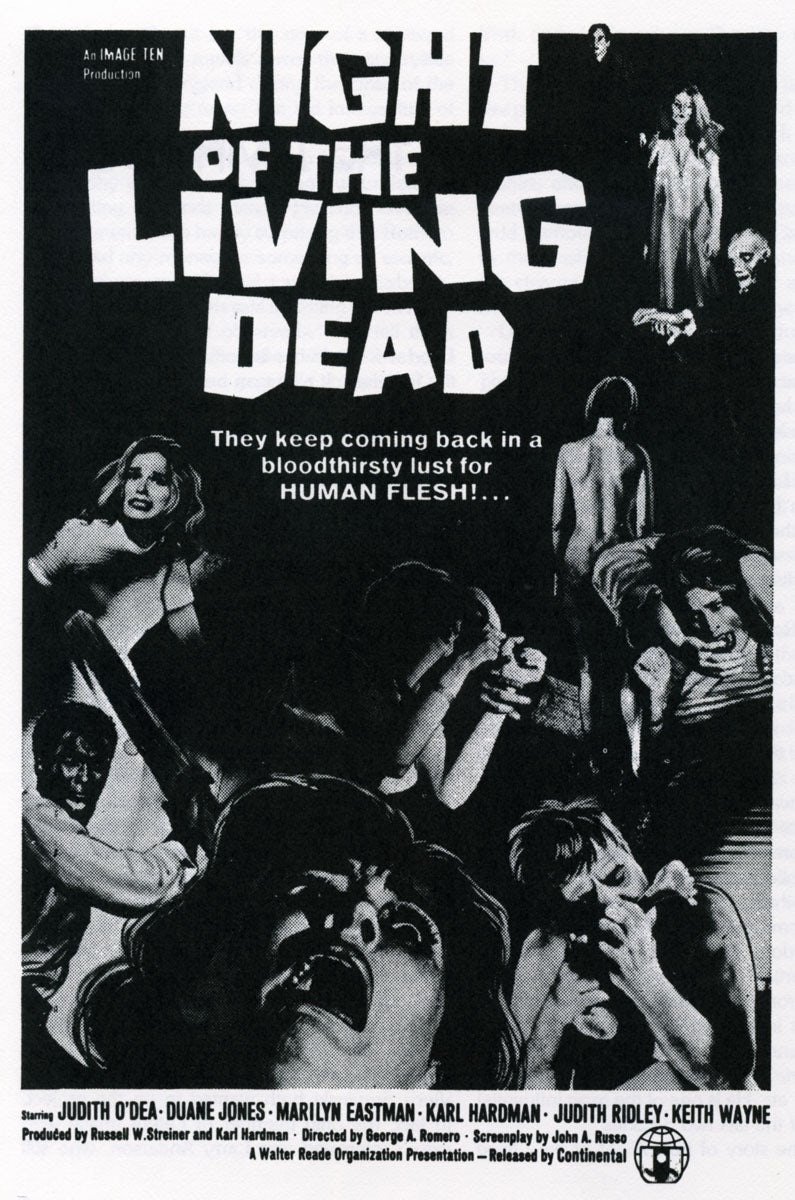 Original Night of the Living Dead poster
