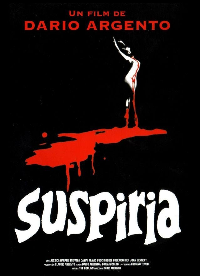 Original film poster for Suspiria