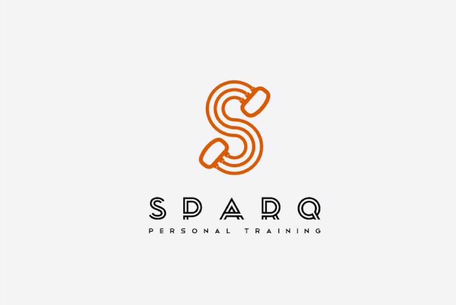 Perfect example of an outlined font in use for logo design by goopanic