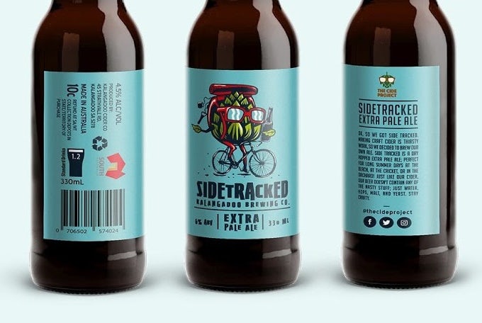 Sidetracked beer design