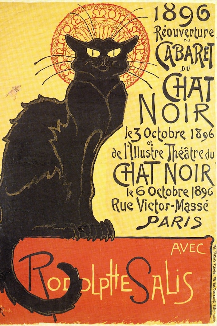 Poster for Cabaret du Chat Noir