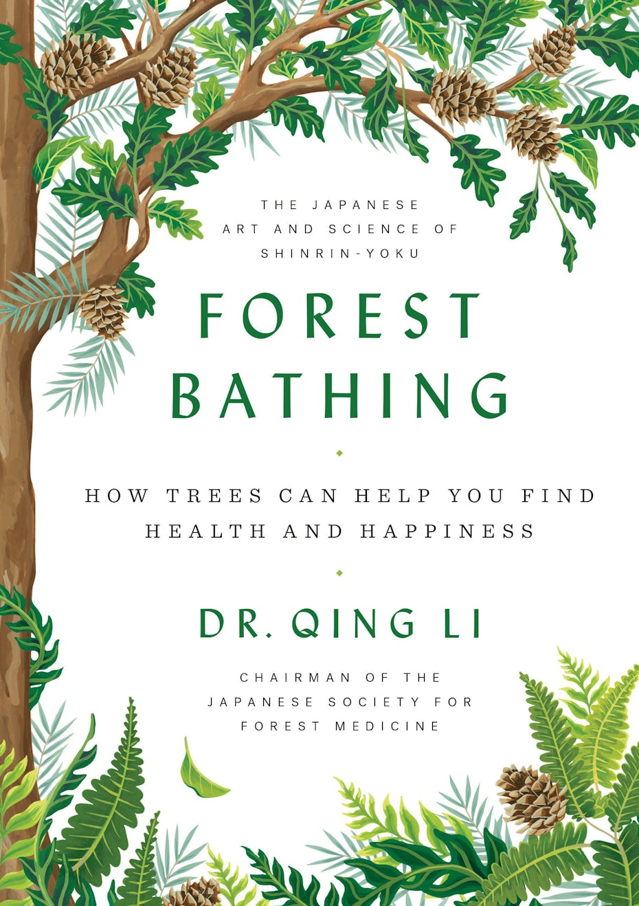 Forest bathing book cover