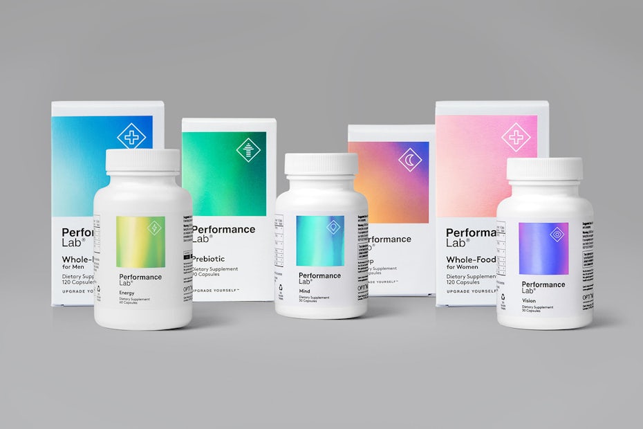 Performance Lab holographic design