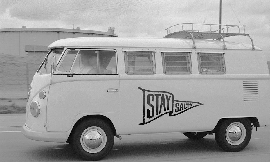 Shorthand’s logo for Stay Salty