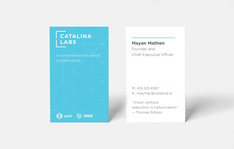 Socio Fabrica’s logo for Catalina Labs