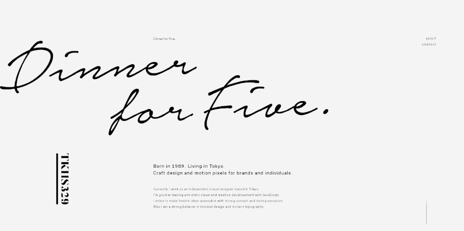 Clean website