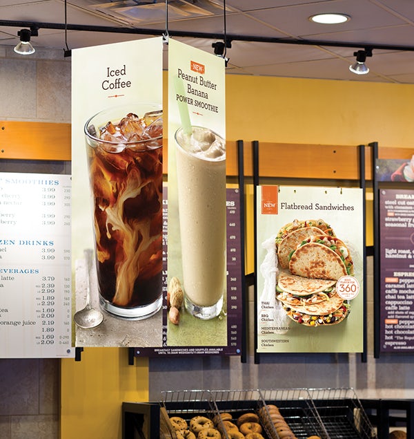 Willoughby’s Panera campaign signage