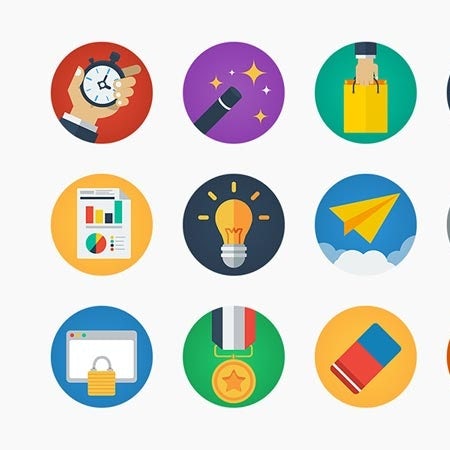 Flat icons