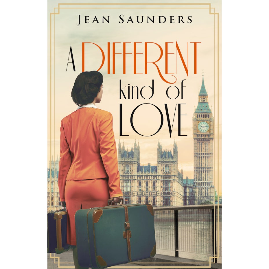 Art deco book cover design