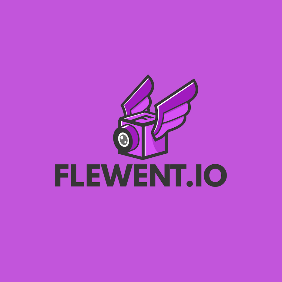 Flewent.io logo design